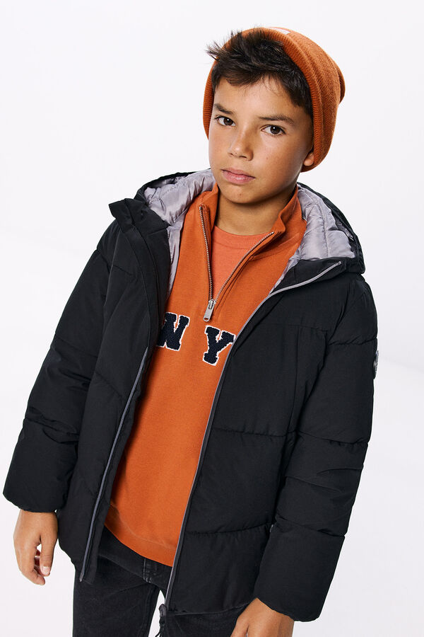 Springfield Kids Chaqueta acolchada ni&ntilde;o negro