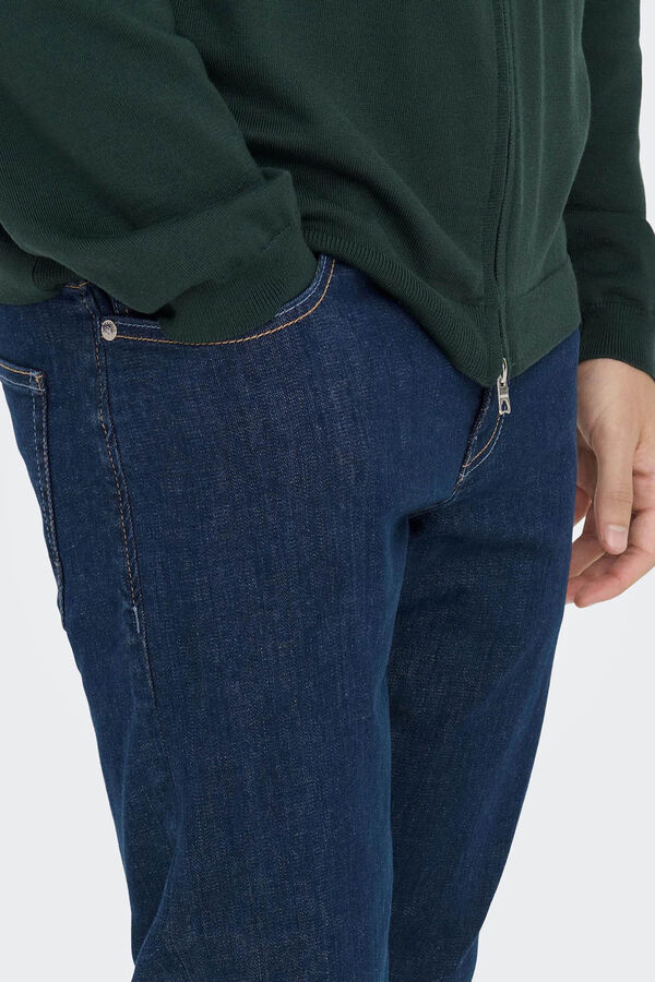 Springfield Jeans slim fit gris medio