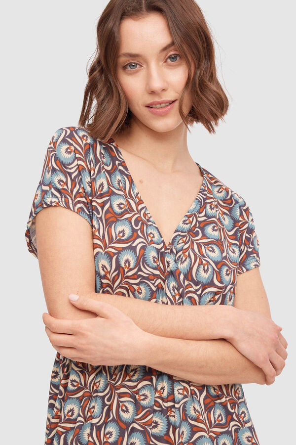 Inside Vestido Midi Cintura El&aacute;stica blanco