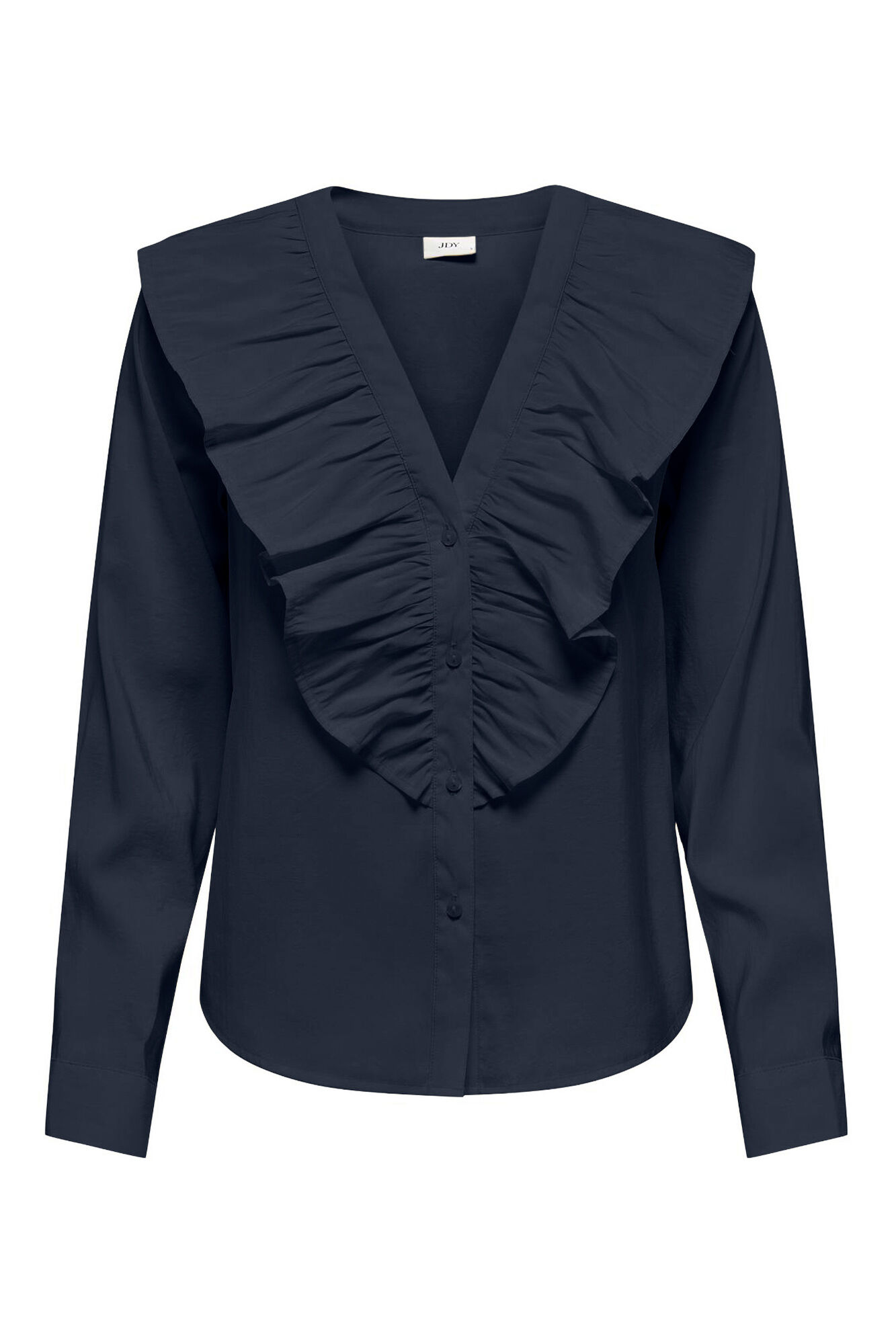 JDY Camisa de manga manga com folho