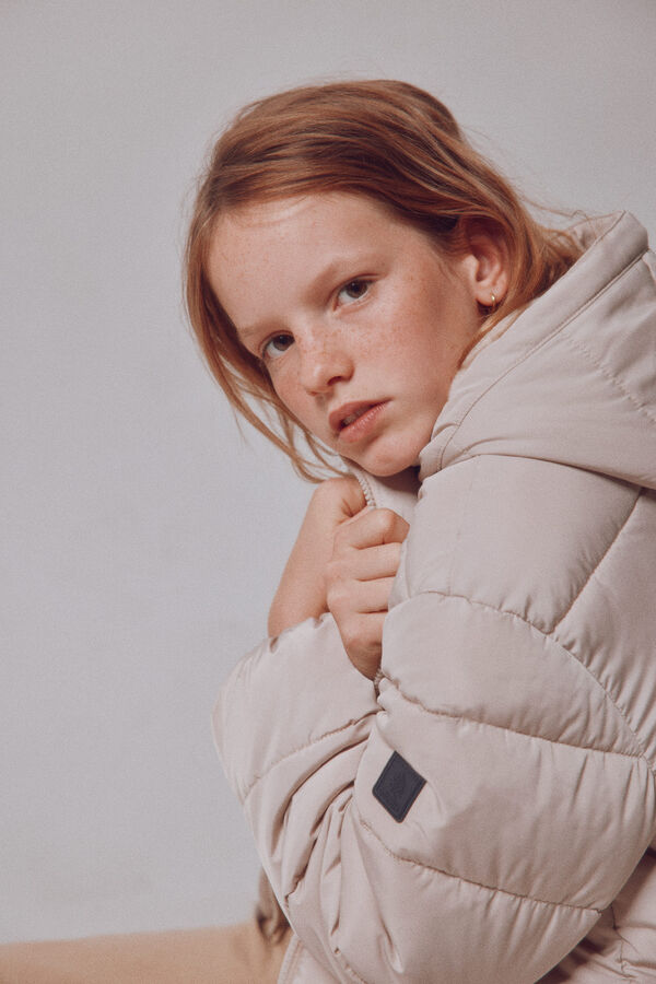 Springfield Kids Chaqueta acolchada ni&ntilde;a beige