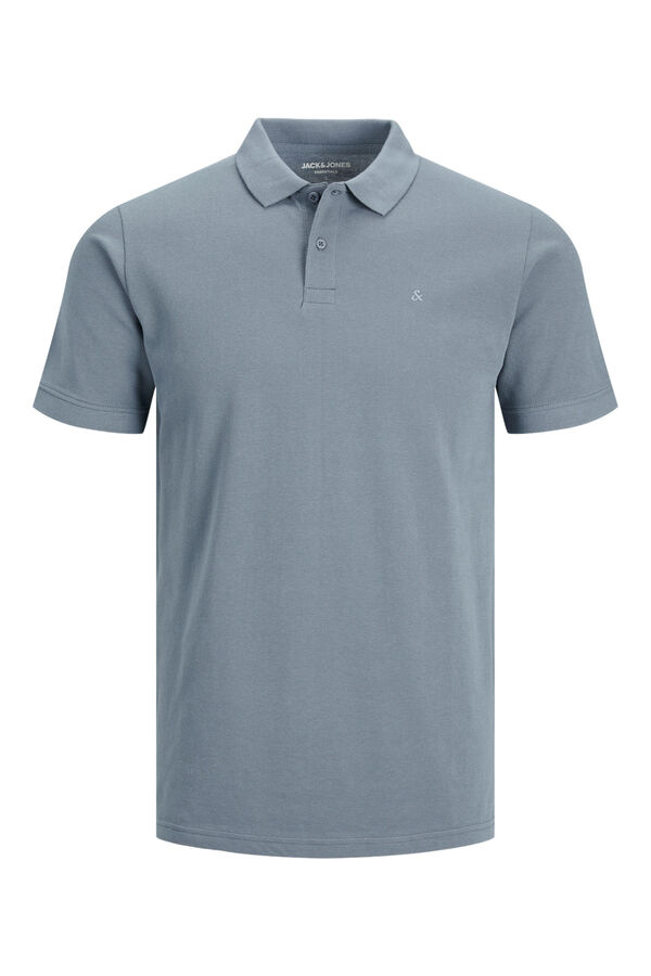 Jack & Jones Polo slim fit liso gris