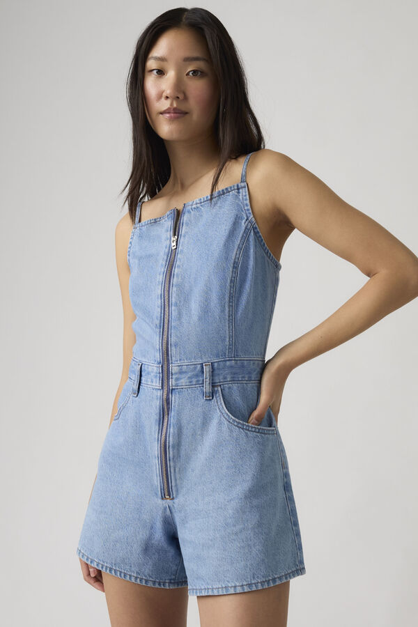 Levi's Jardineiras jeans azul