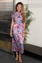 Cul Sac vestido quioto  estampado