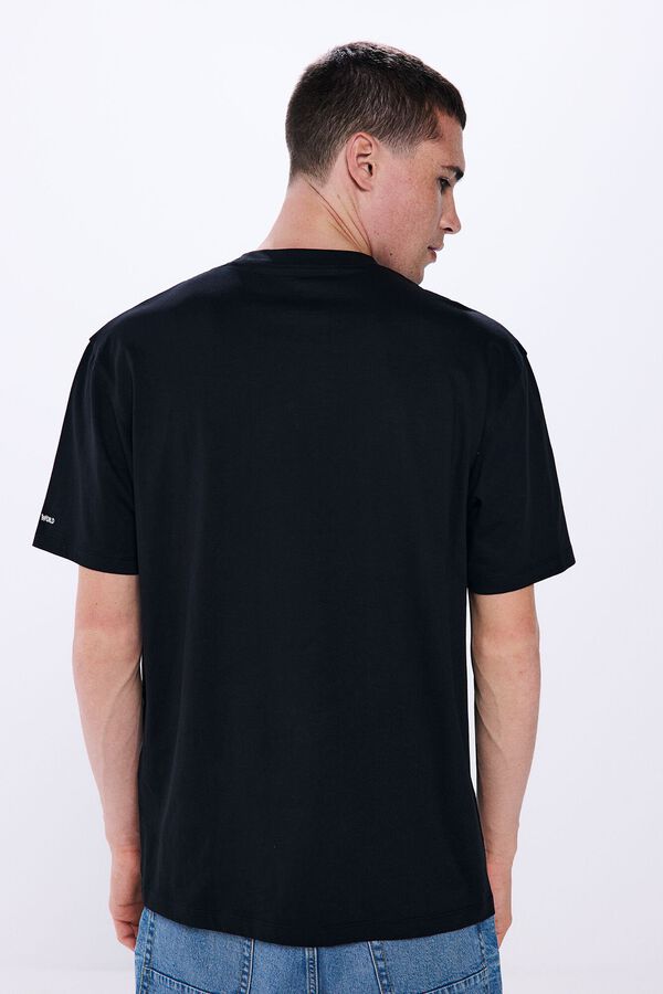 Springfield T-shirt "Jurassic World Rock Style preto