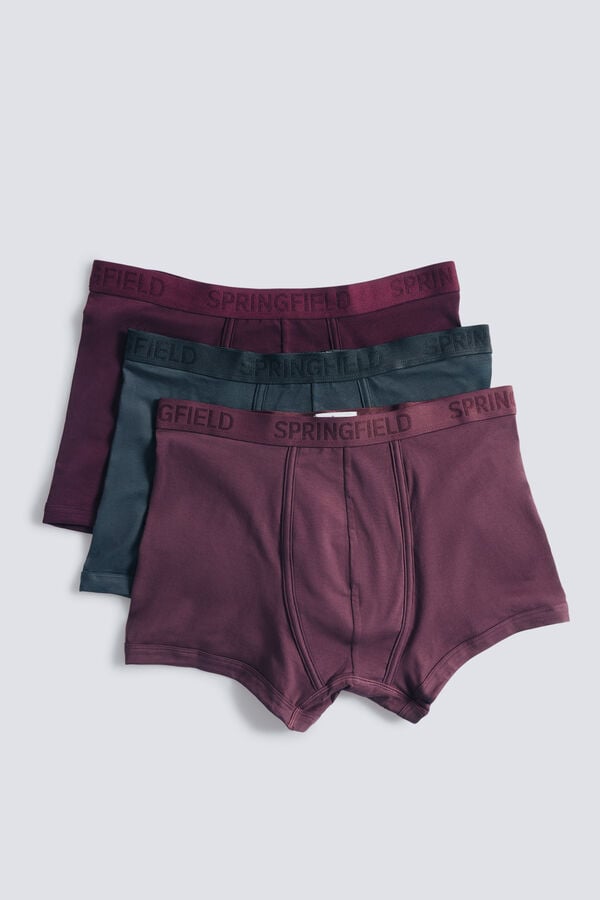Springfield Pack 3 boxers estampado