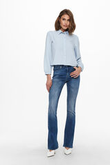 Springfield Jeans Flare azul medio