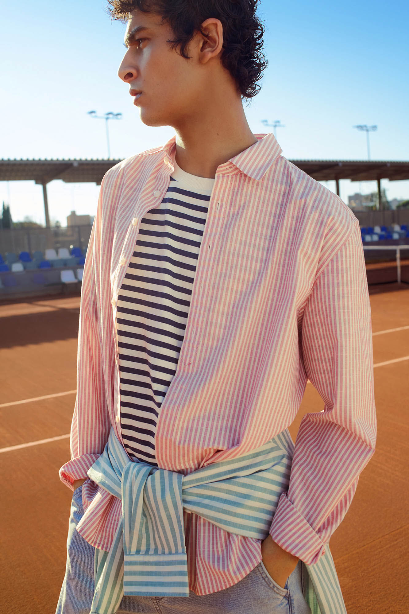 Springfield riscas estampada listrada