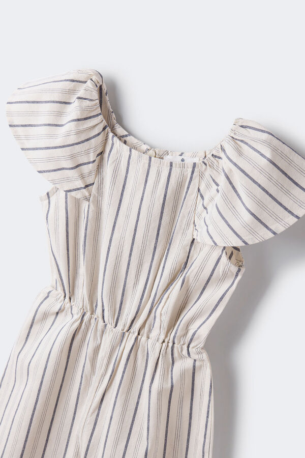 Springfield Kids Mono lino rayas ni&ntilde;a beige