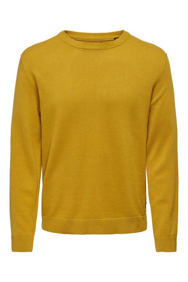 Only & Sons Camisola gola caixa estampado