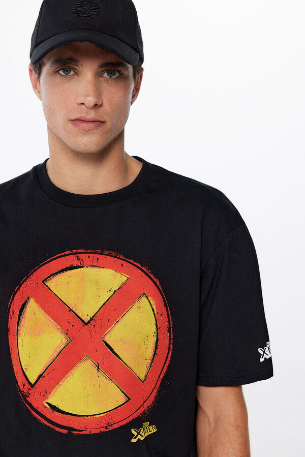 Springfield Camiseta Xmen negro