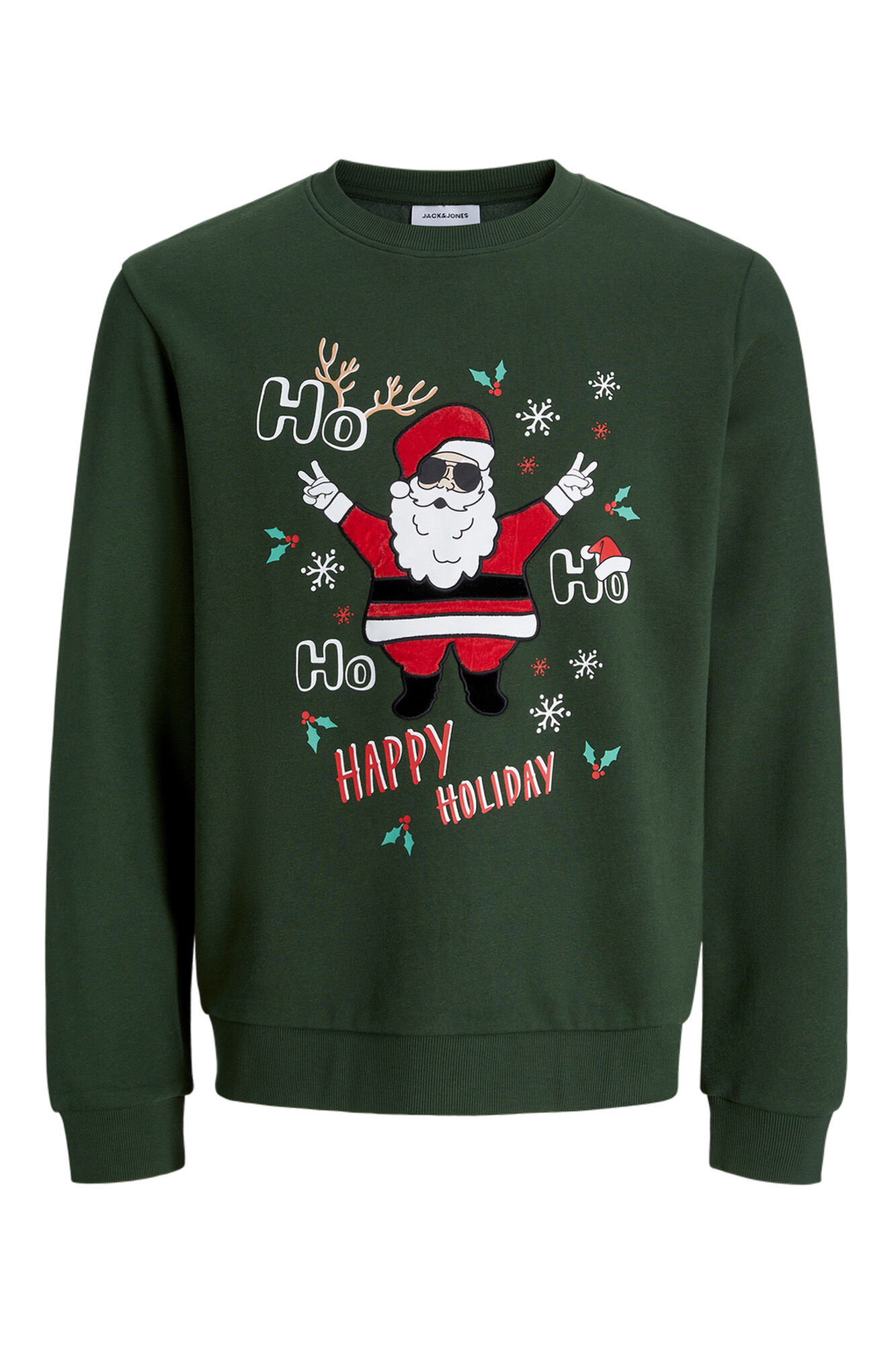 Jack & Jones Sweatshirt de gola redonda de Natal