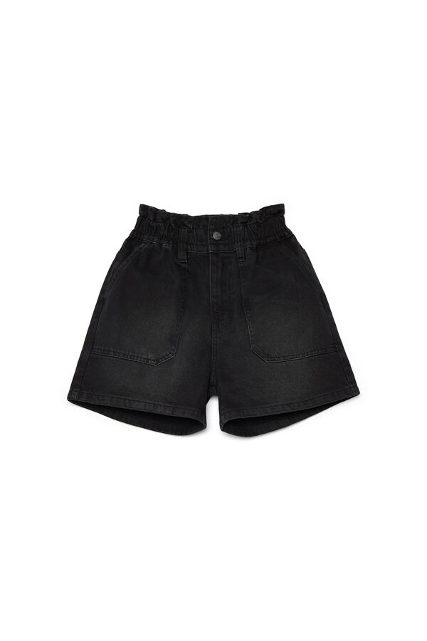 Inside Shorts Vaqueros Baggy negro