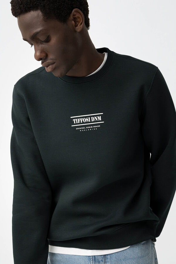 Tiffosi Sudadera Estampada gris