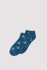 Springfield Calcet&iacute;n tobillero gato patinete verde