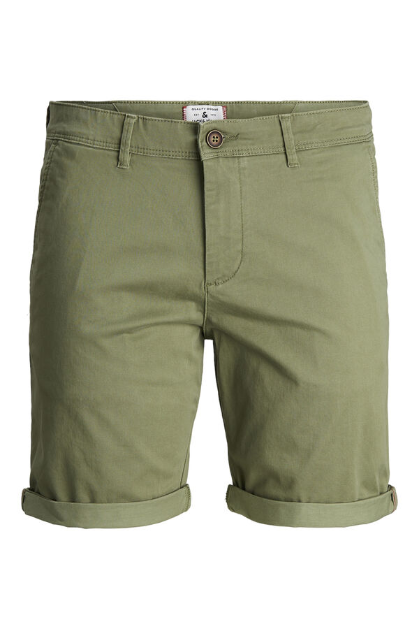 Jack & Jones Bermuda estilo chino regular fit verde