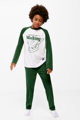 Springfield Kids Pijama malha algod&atilde;o pancake verde