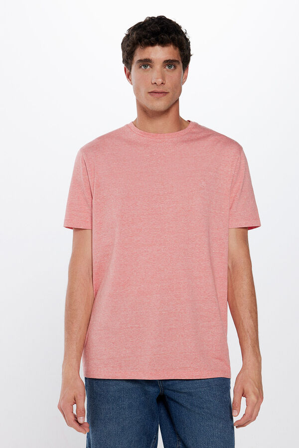 Springfield T-shirt microrriscas estampado