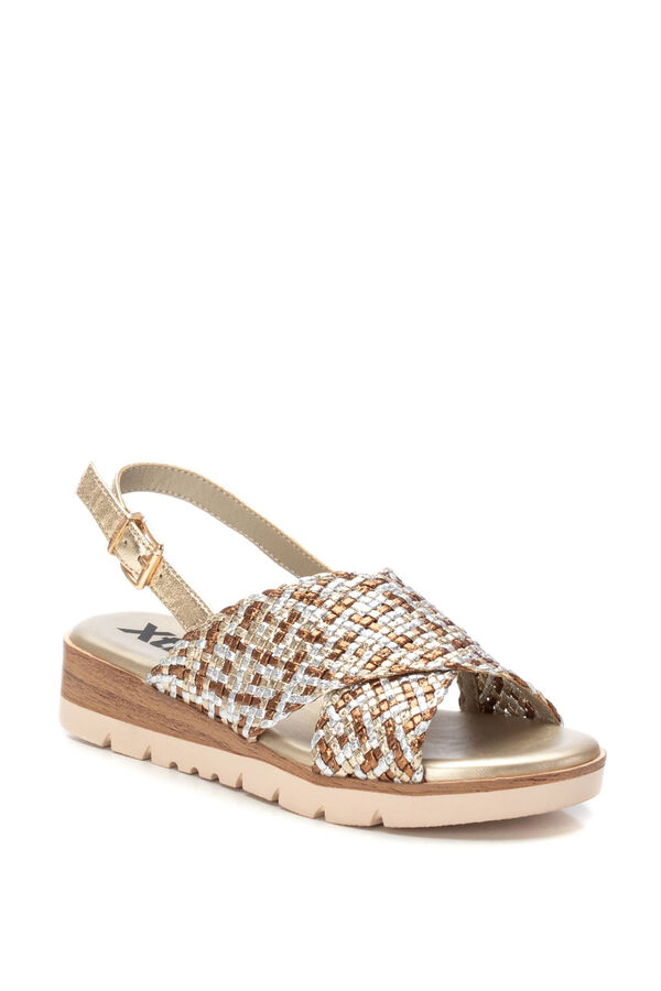 XTI Sandalia De Mujer amarillo