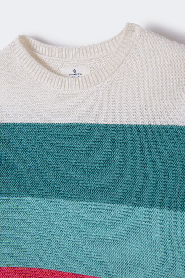 Springfield Kids Jersey rayas ni&ntilde;a beige