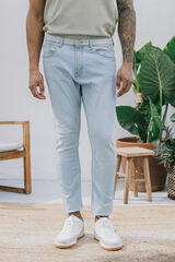 Celopman Jeans skinny básicos   branco