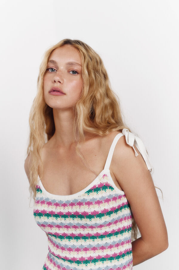 High Spirits Vestido "Costa" bege