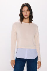 Springfield T-shirt combinada cru