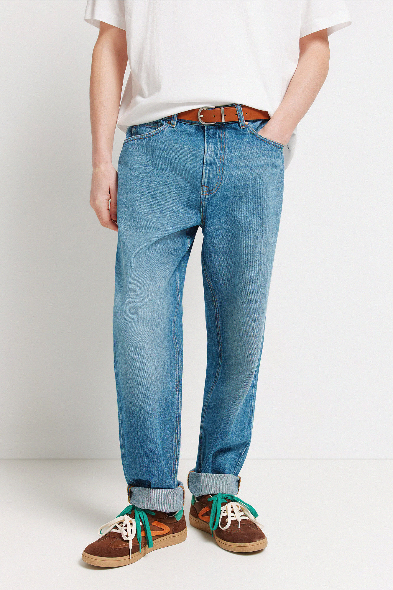 Springfield Jeans lavado medio straight fit