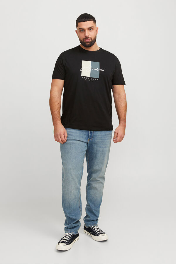 Jack & Jones PLUS Camiseta relaxed fit Plus negro