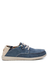 XTI nautico de hombre textil azul