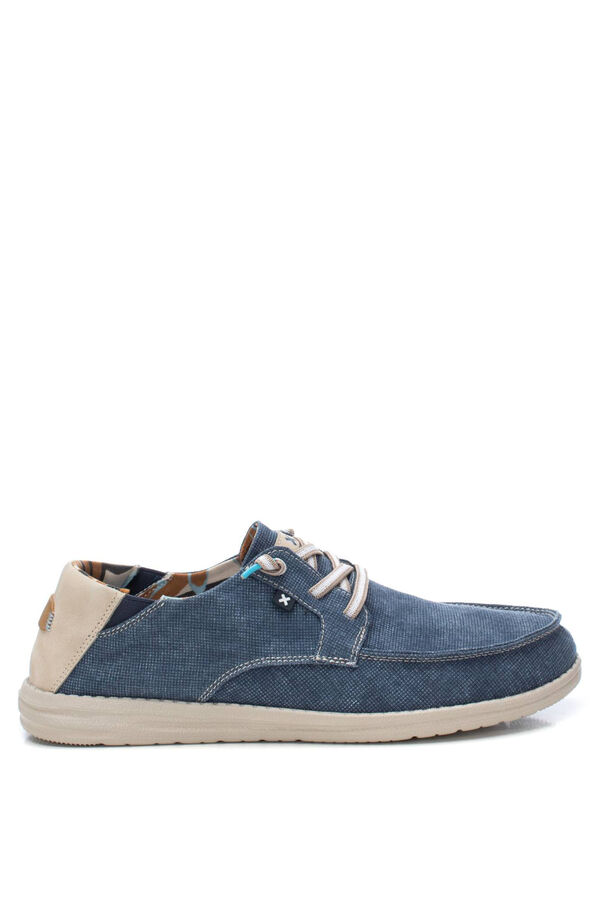 XTI nautico de hombre textil azul