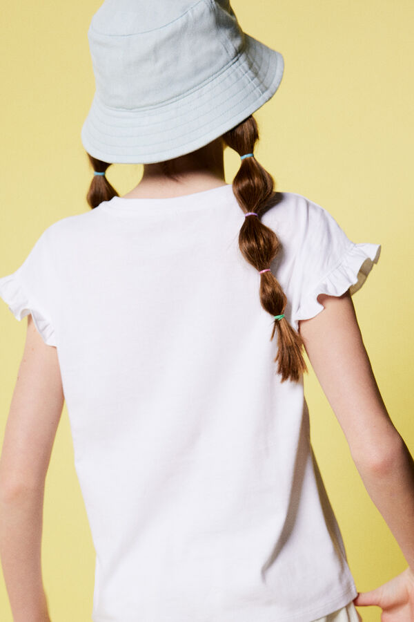 Springfield Kids Camiseta Lim&oacute;n ni&ntilde;a kaki