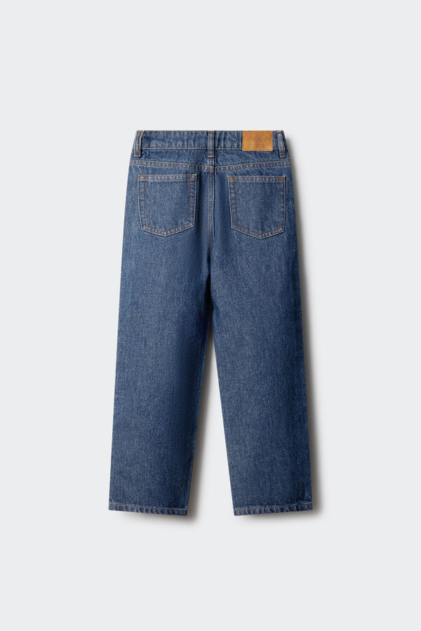 Springfield Kids Cal&ccedil;as leves em denim para crian&ccedil;a azul