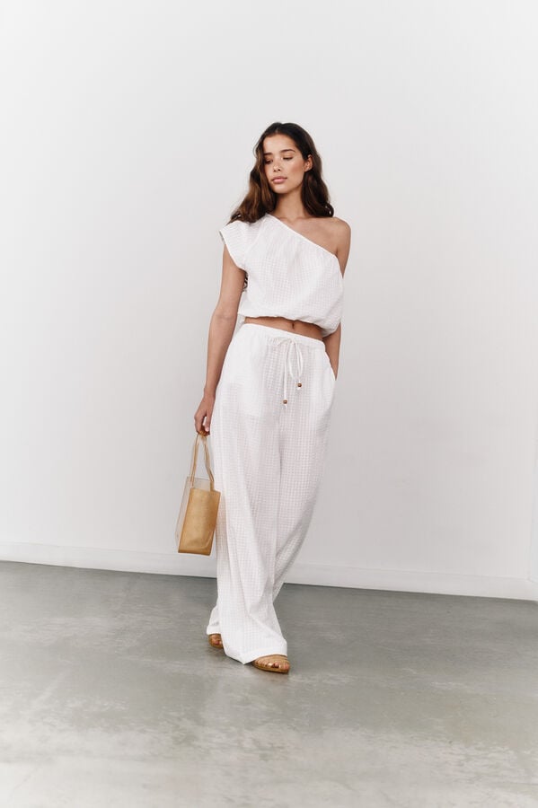 High Spirits Blusa "Tango" blanco