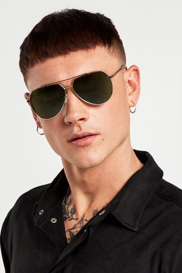 Hawkers &Oacute;culos de Sol - Shadow - Polarizado Karat Green estampado