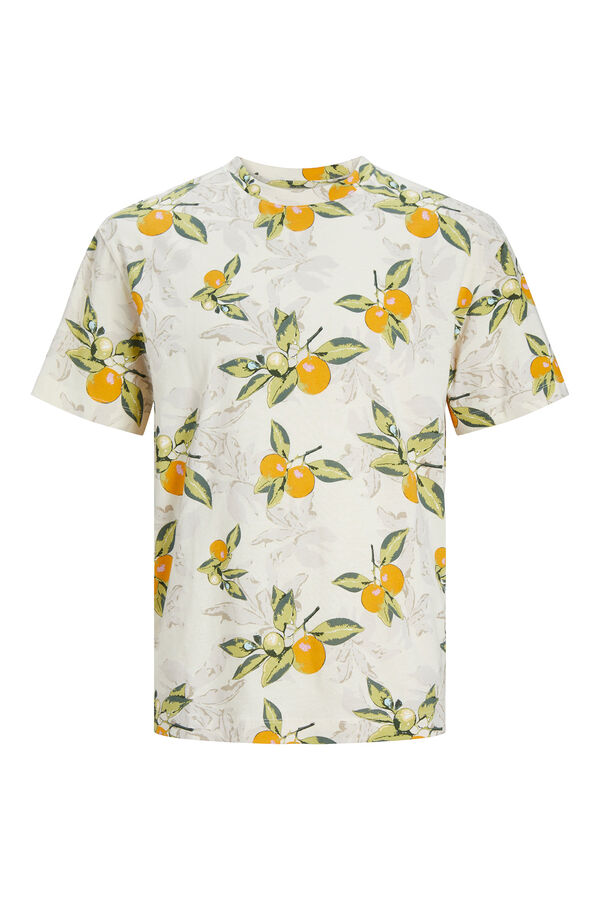 Jack & Jones T-shirt Relaxed Fit branco
