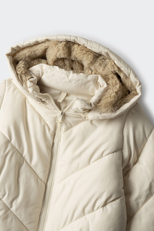 Springfield Kids Chaqueta acolchada niña beige