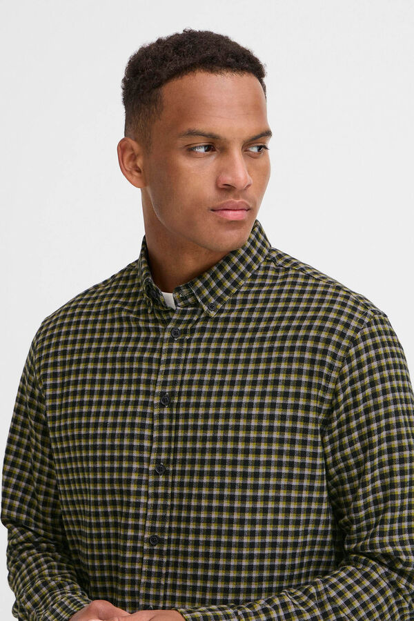 Blend Camisa de cuadros estampado