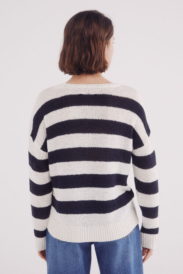 Springfield Jersey rayas azul