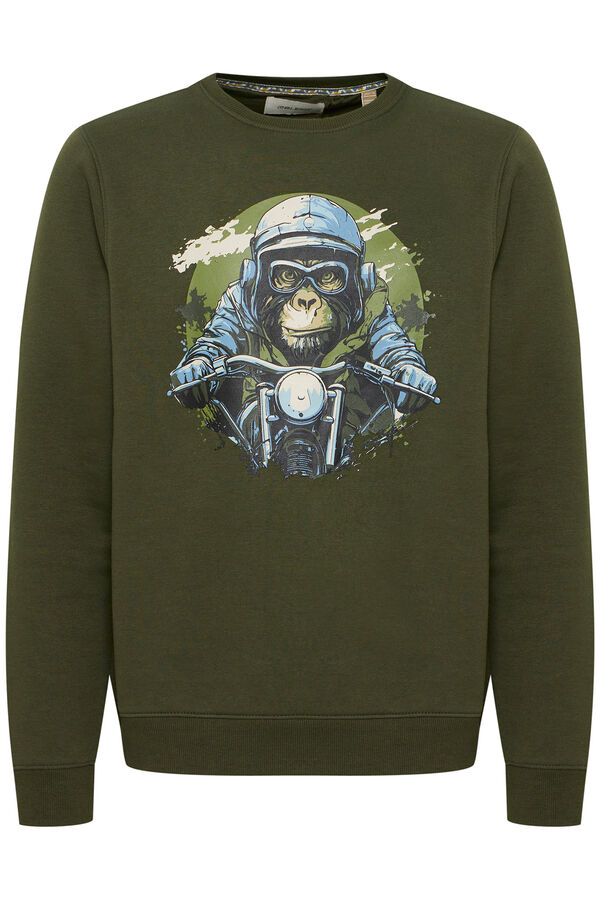 Blend Sweatshirt gola redonda estampado