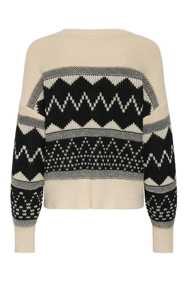 Only Su&eacute;ter de lantejoulas branco