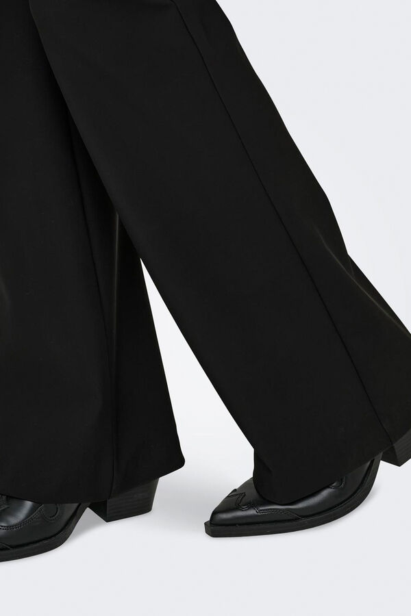 Only Pantal&oacute;n de vestir flared negro