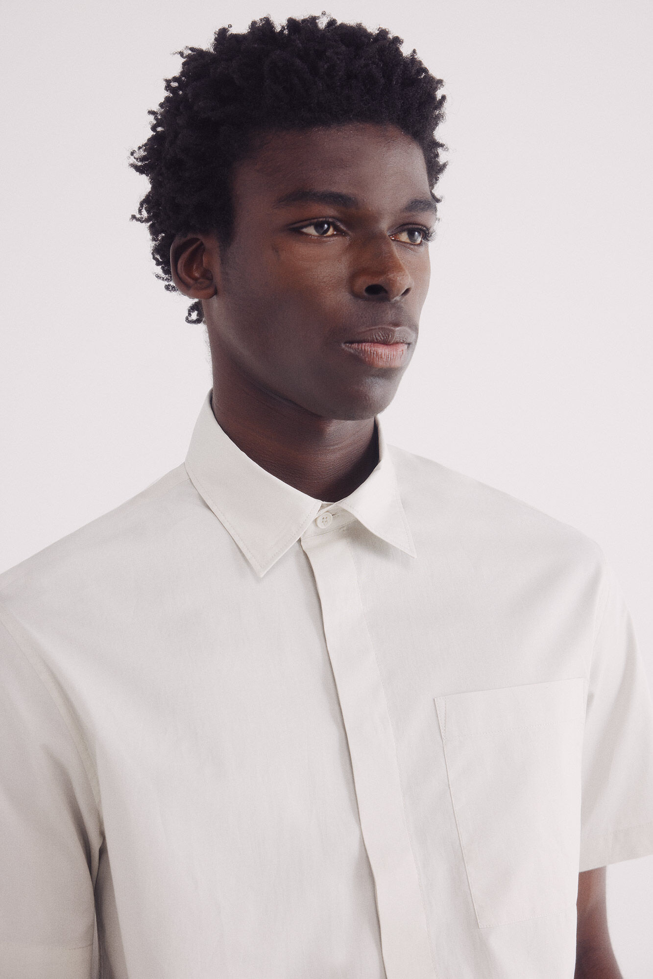 Springfield Camisa manga corta popelin