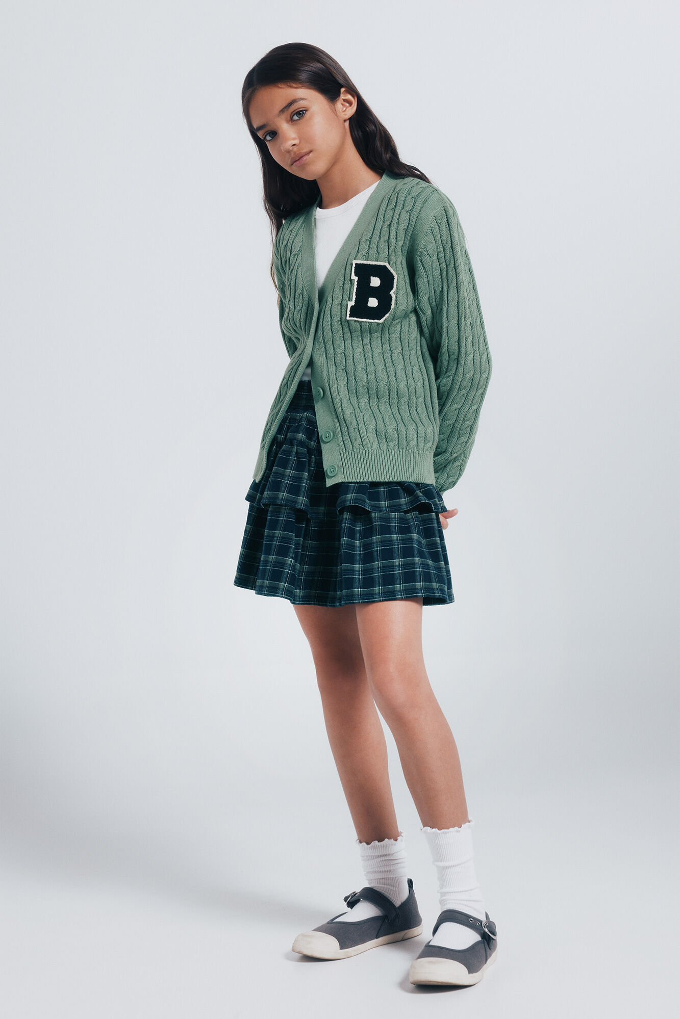 Springfield Kids Cardigan universit&aacute;rio feminino