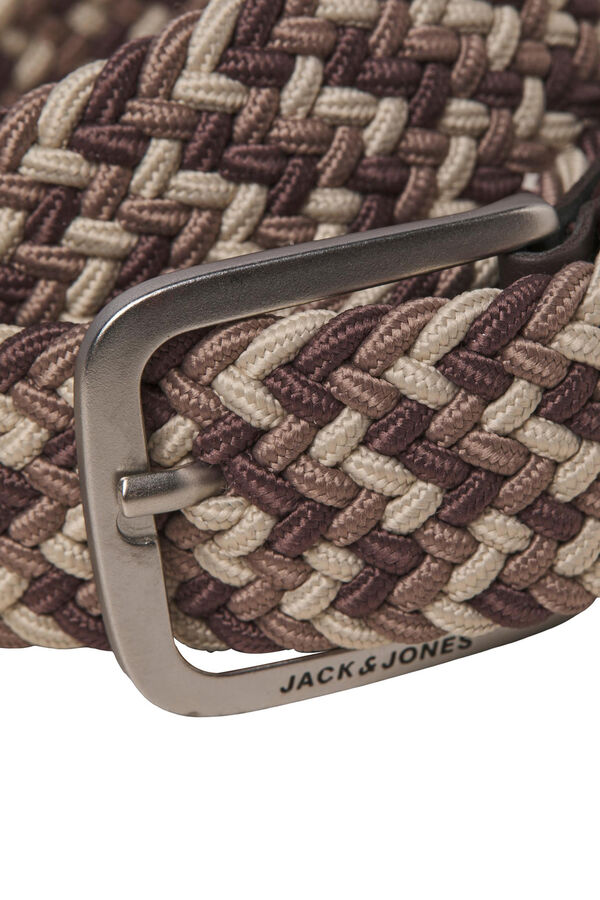 Jack & Jones Cintur&oacute;n trenzado verde