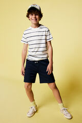 Springfield Kids Bermuda cargo niño azul