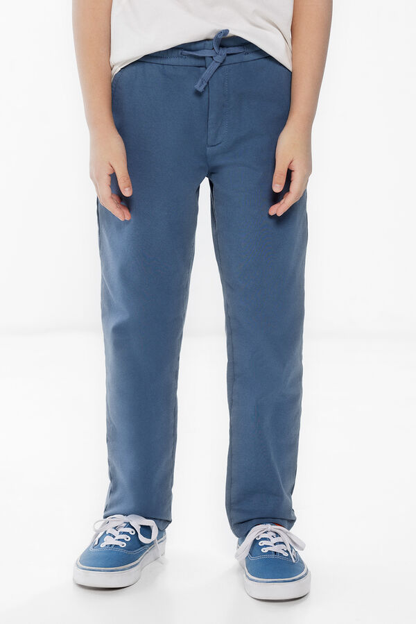 Springfield Kids Pantalon chino ni&ntilde;o azul