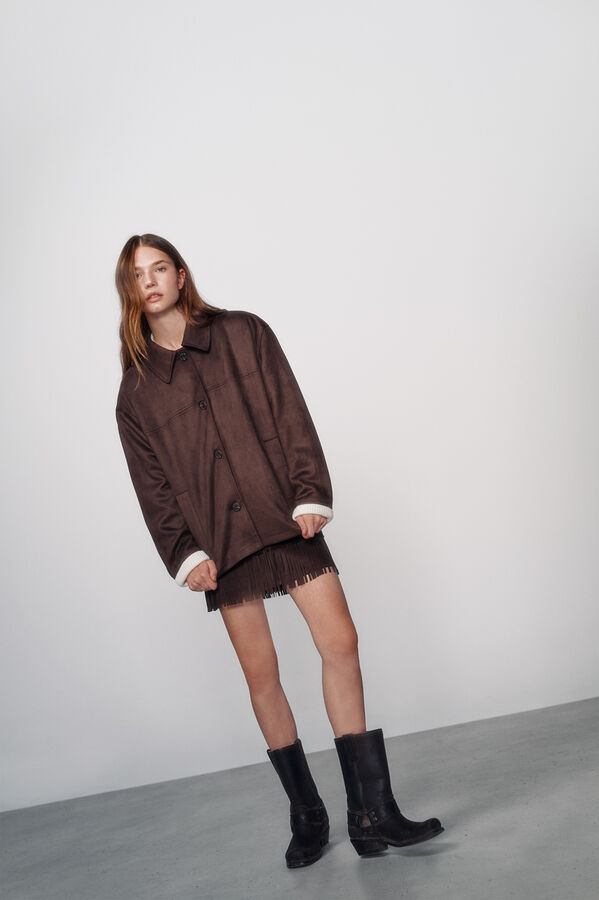 High Spirits Chaqueta Tawny marr&oacute;n