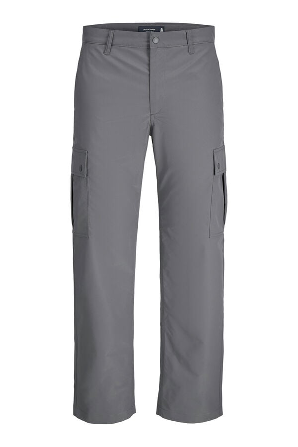 Jack & Jones Pantal&oacute;n cargo relaxed fit gris