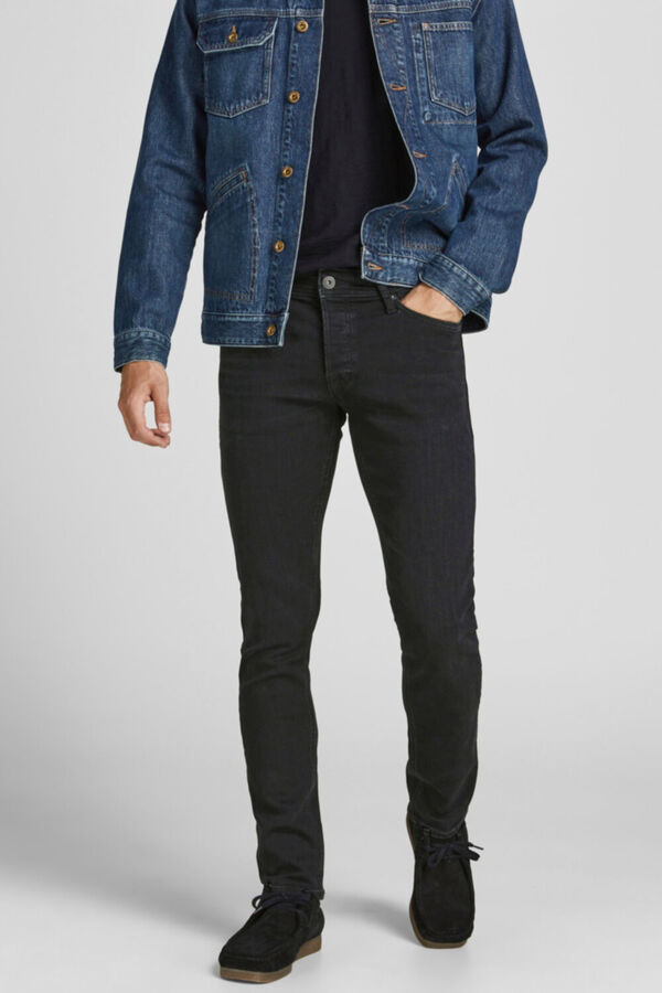 Jack & Jones Jeans slim fit Glenn preto